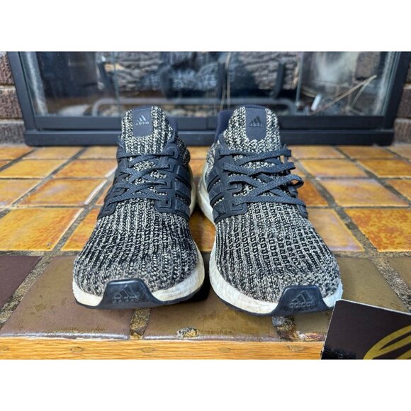 Youth 6.5y Adidas Ultraboost 4.0 J Dark Mocha Athletic Running Shoes CP8776 - Picture 3 of 9